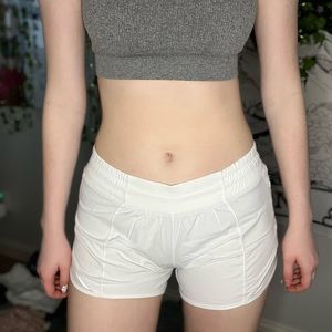 white hotty hot shorts, 2